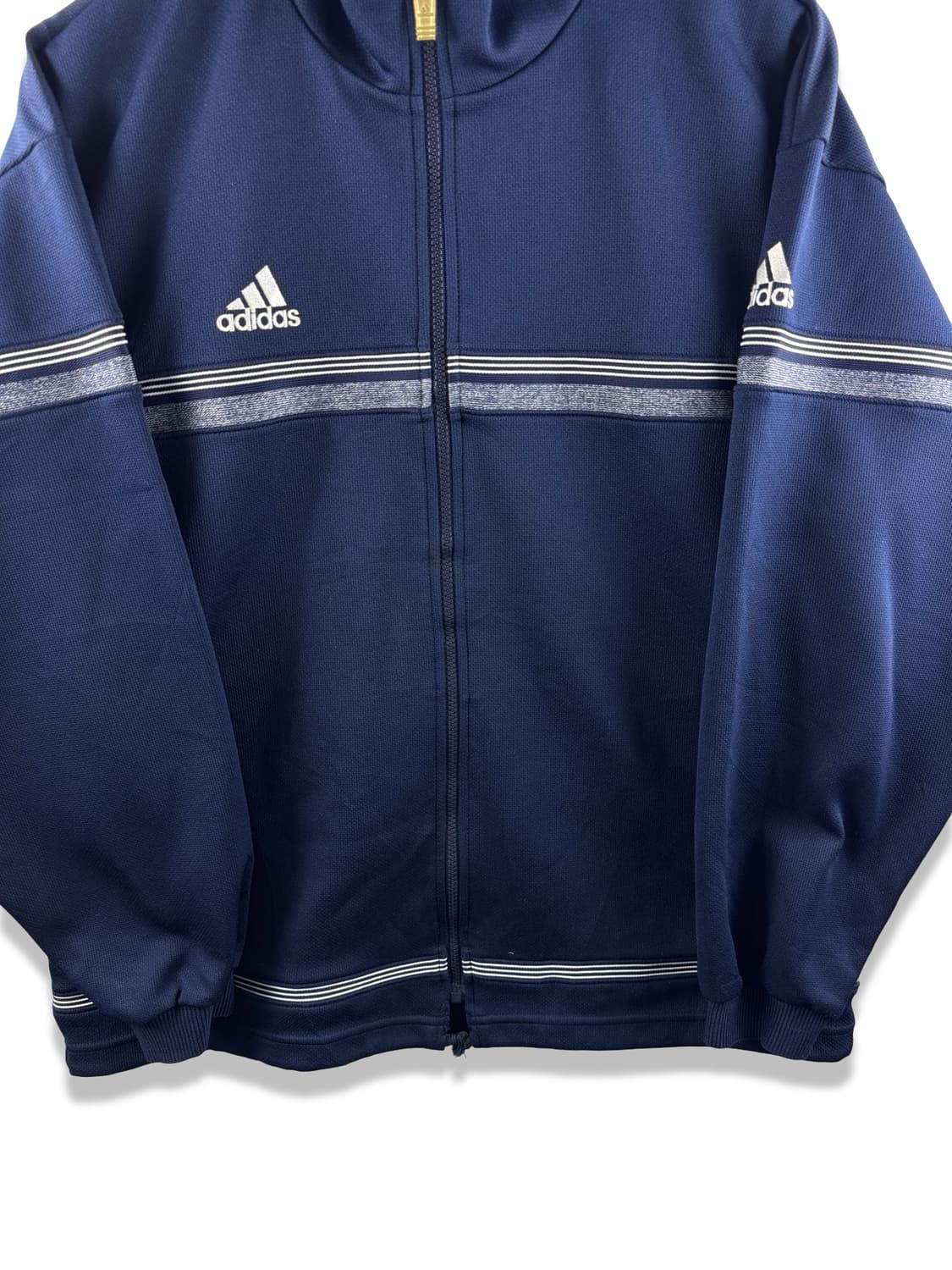 90s 아디다스 올드스쿨 데상트 네이비 트랙탑져지3055 상품이미지4