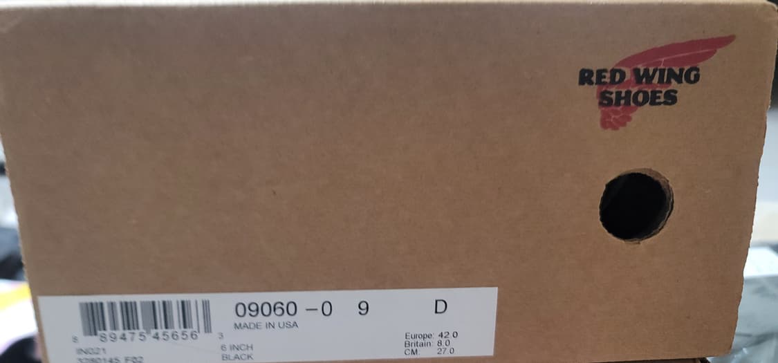 레드윙 9060 신품 270 상품이미지1