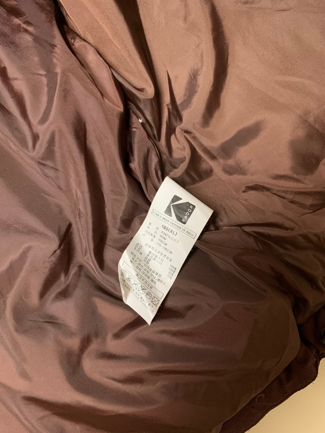[XL] 코닥 브라우니 덕 다운 자켓 4.0 BROWN 상품이미지6
