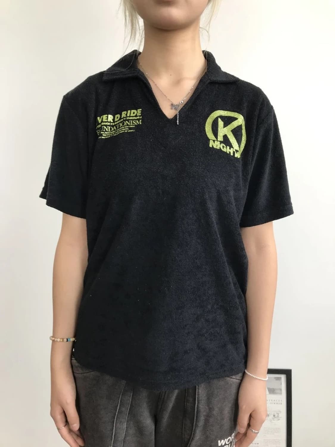 Oblo Design Graphic Polo T-Shirt 상품이미지2