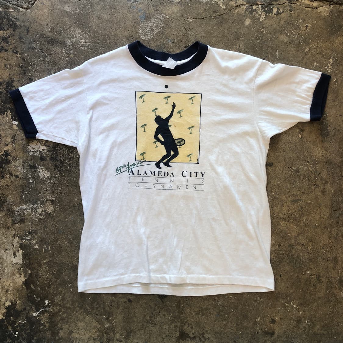 70s~90s Ringer T-shirt-L 상품이미지1