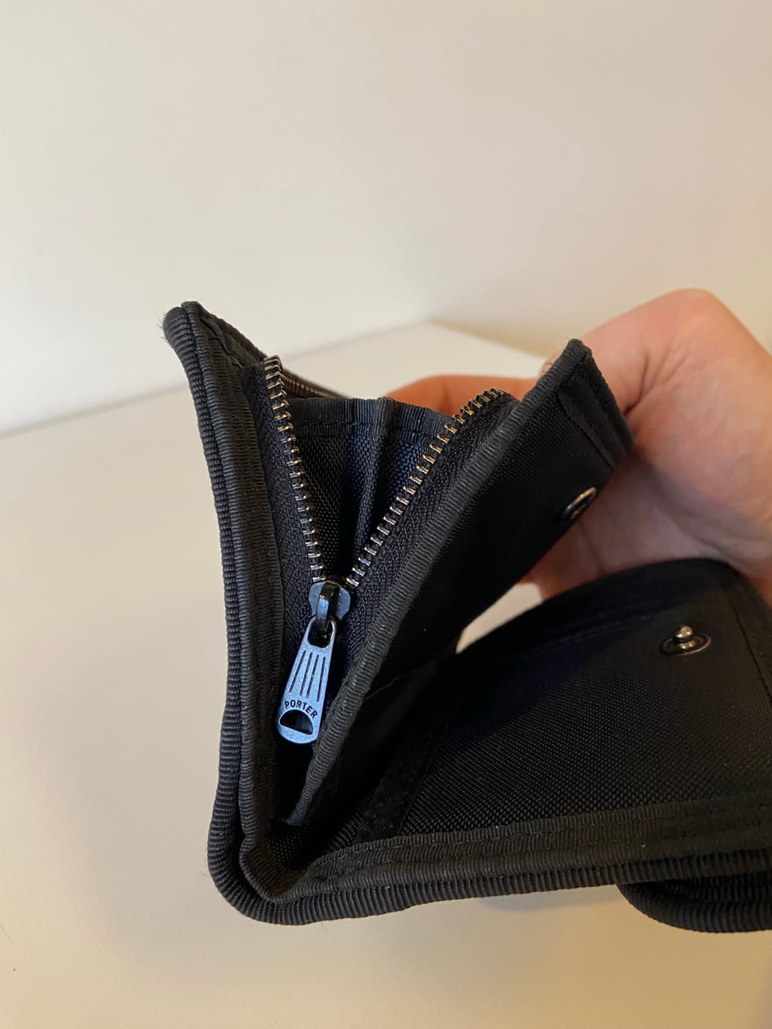 요시다포터 히트 블랙 지갑 카드지갑 반지갑 상품이미지8