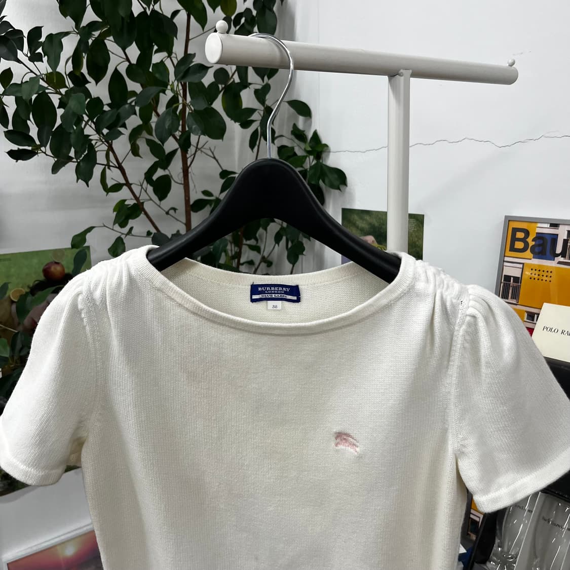 버버리 블루라벨 반팔 니트 38 상품이미지2