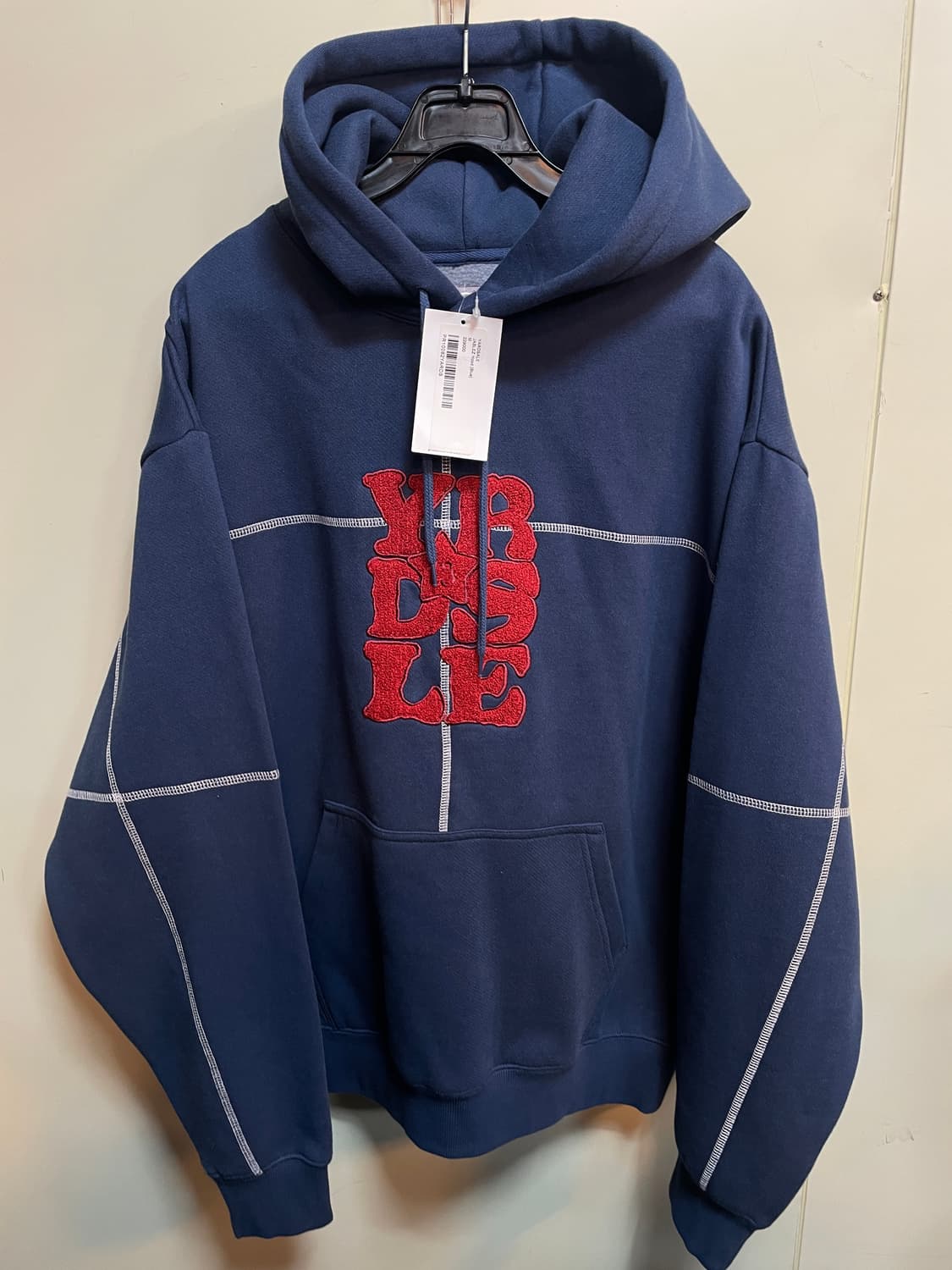 야드세일 자블레즈 블루 기모 후드티(새상품) 상품이미지1