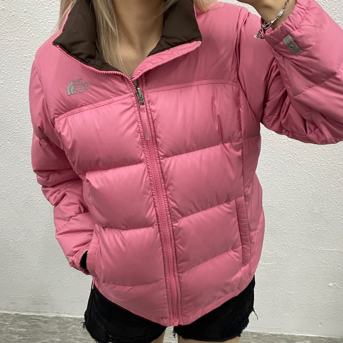 노스페이스 딸기우유맛 패딩 XL ( 여성용 ) 상품이미지1