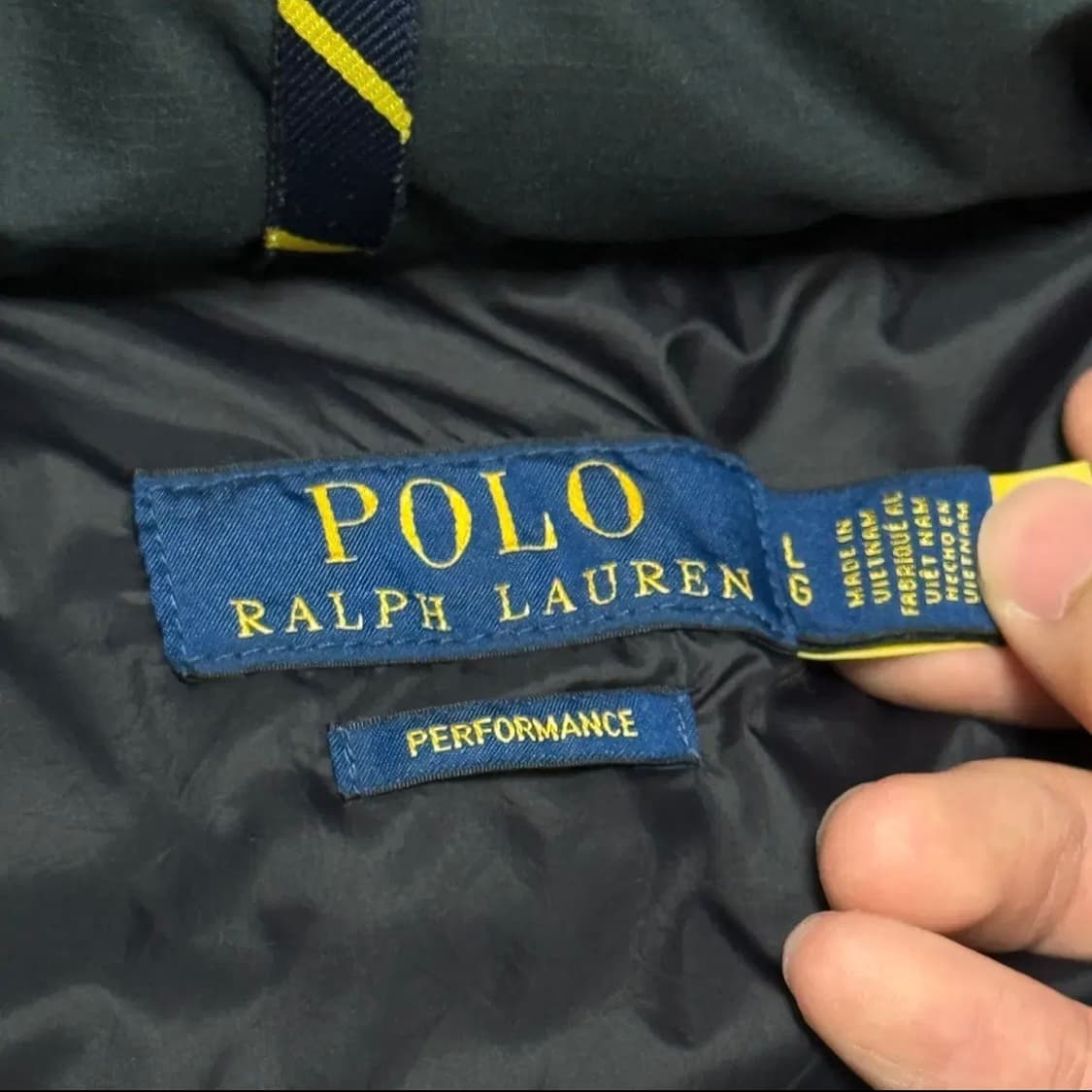 25년 구입) 백화점) 폴로 고햄 다운 패딩 상품이미지2