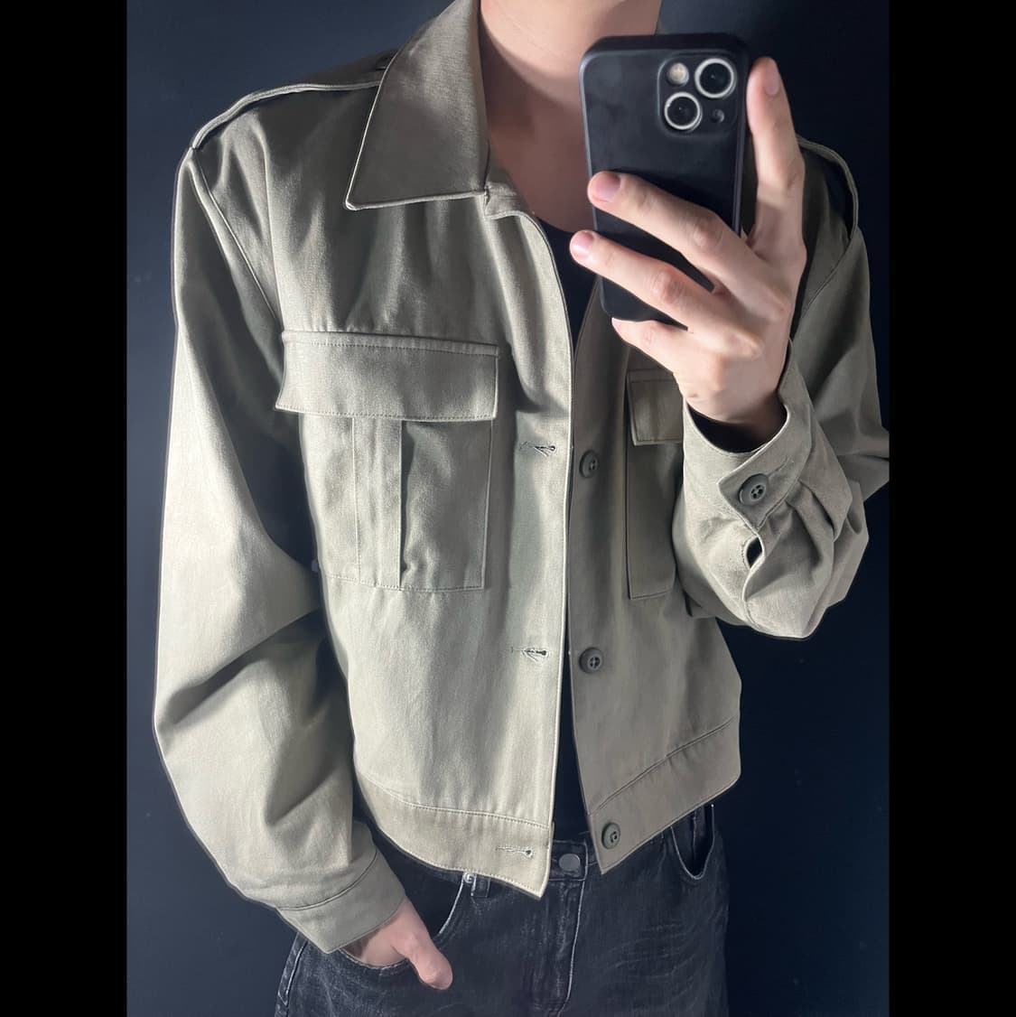 newcheapchicDP 뉴치프시크 디피 컴벳 자켓 상품이미지1