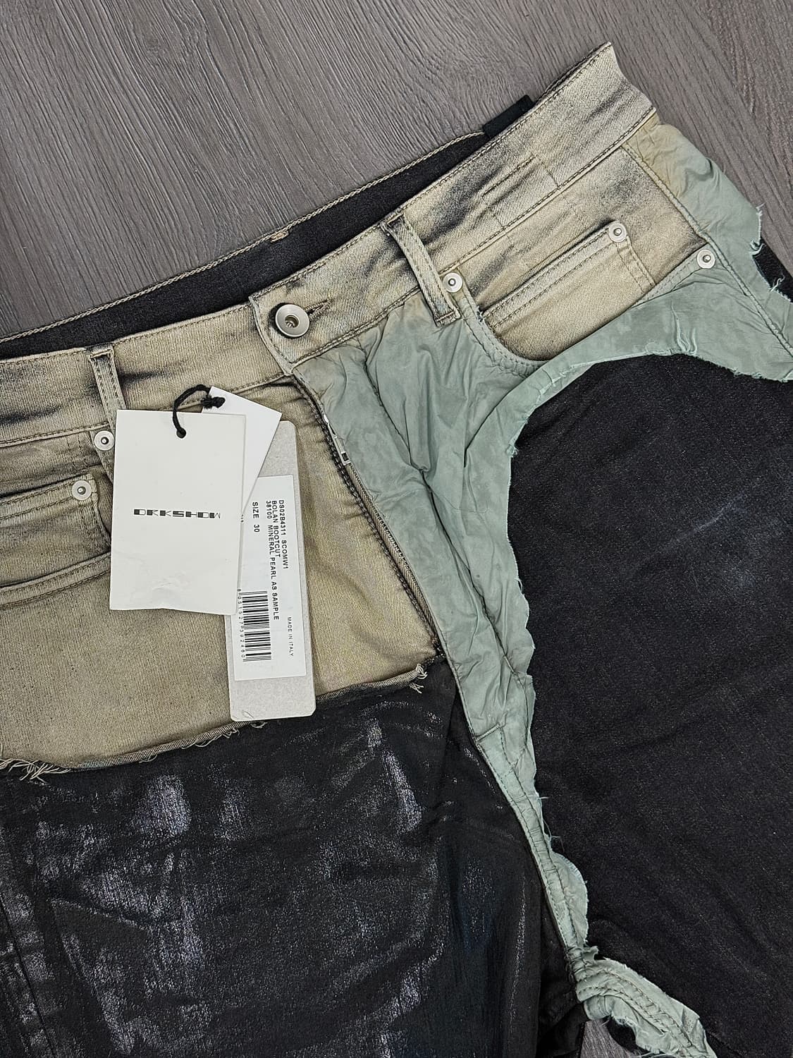 [32] 릭오웬스 볼란 부츠컷 미네랄 펄  상품이미지3