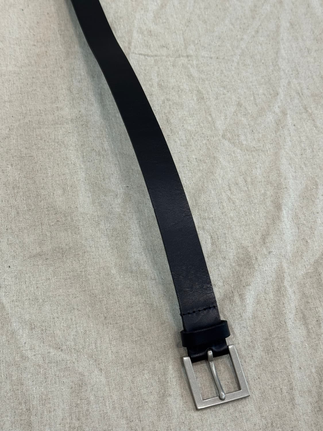 요지야마모토 레더 벨트 상품이미지4