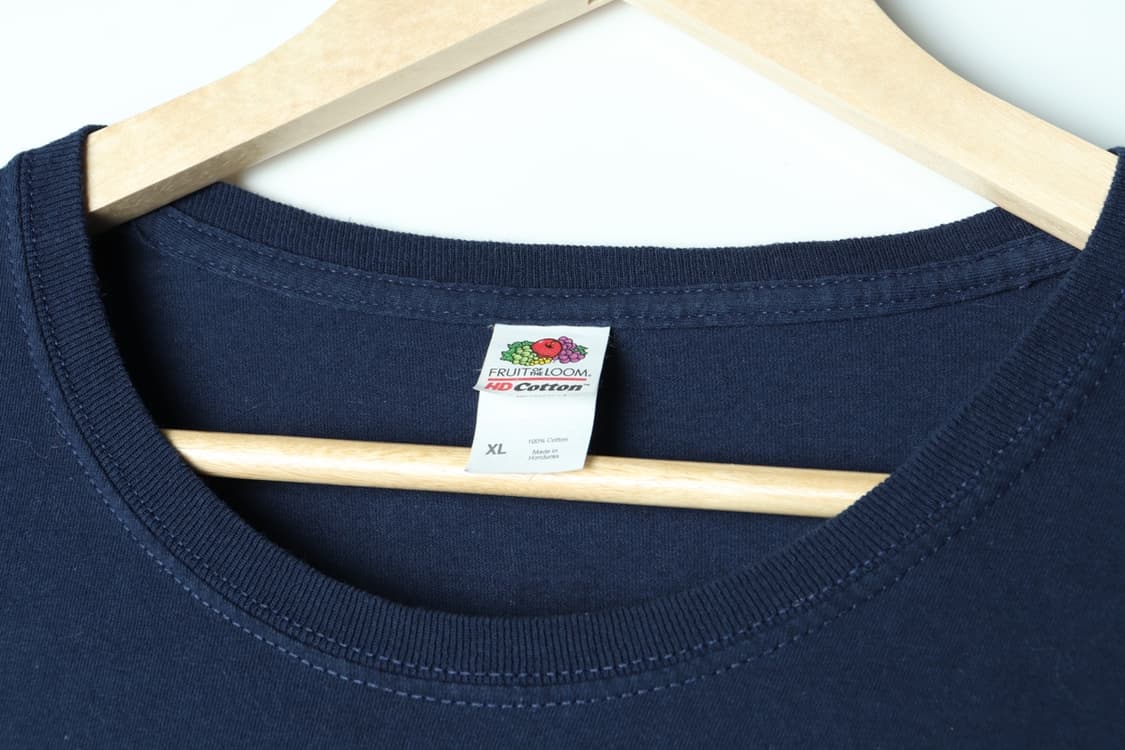 (XL-3XL) 프룻오브더룸 반팔 티셔츠 네이비 USA-H30054 상품이미지6