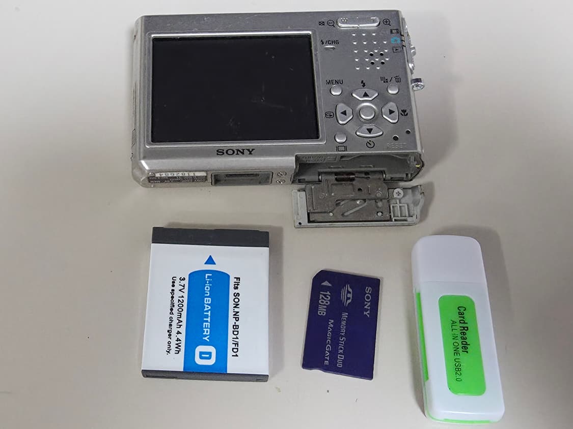 소니 사이버샷 DSC-T1 빈티지 디지털카메라 상품이미지9