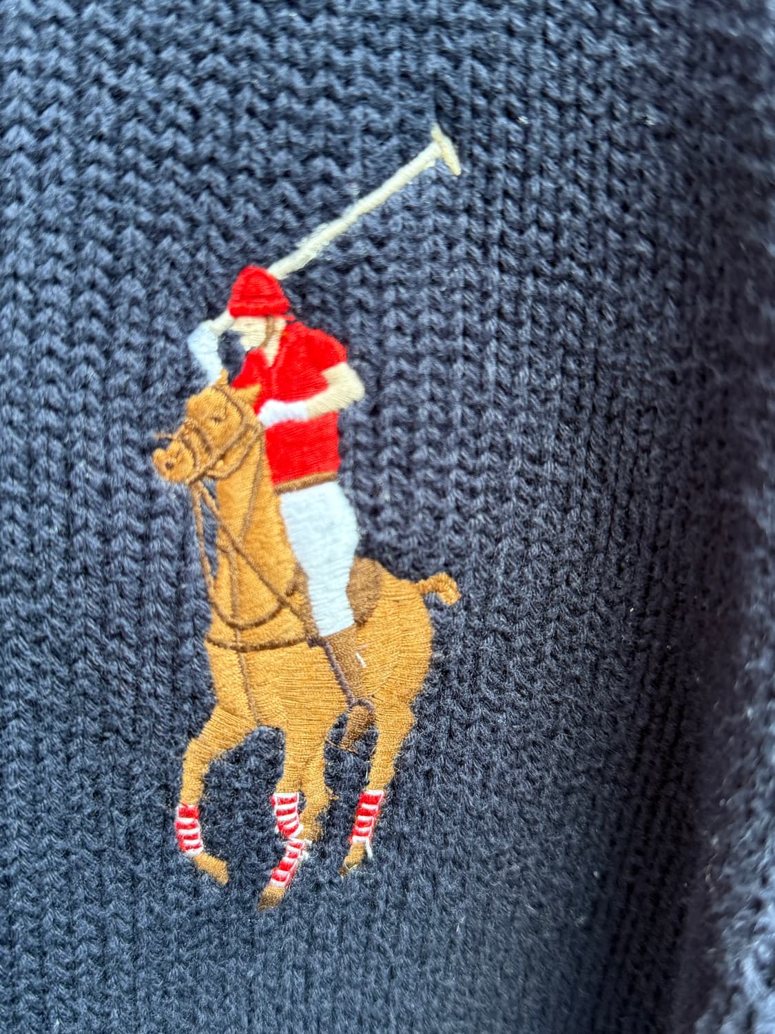 폴로 랄프로렌 네이비 니트 스웨터 상품이미지6