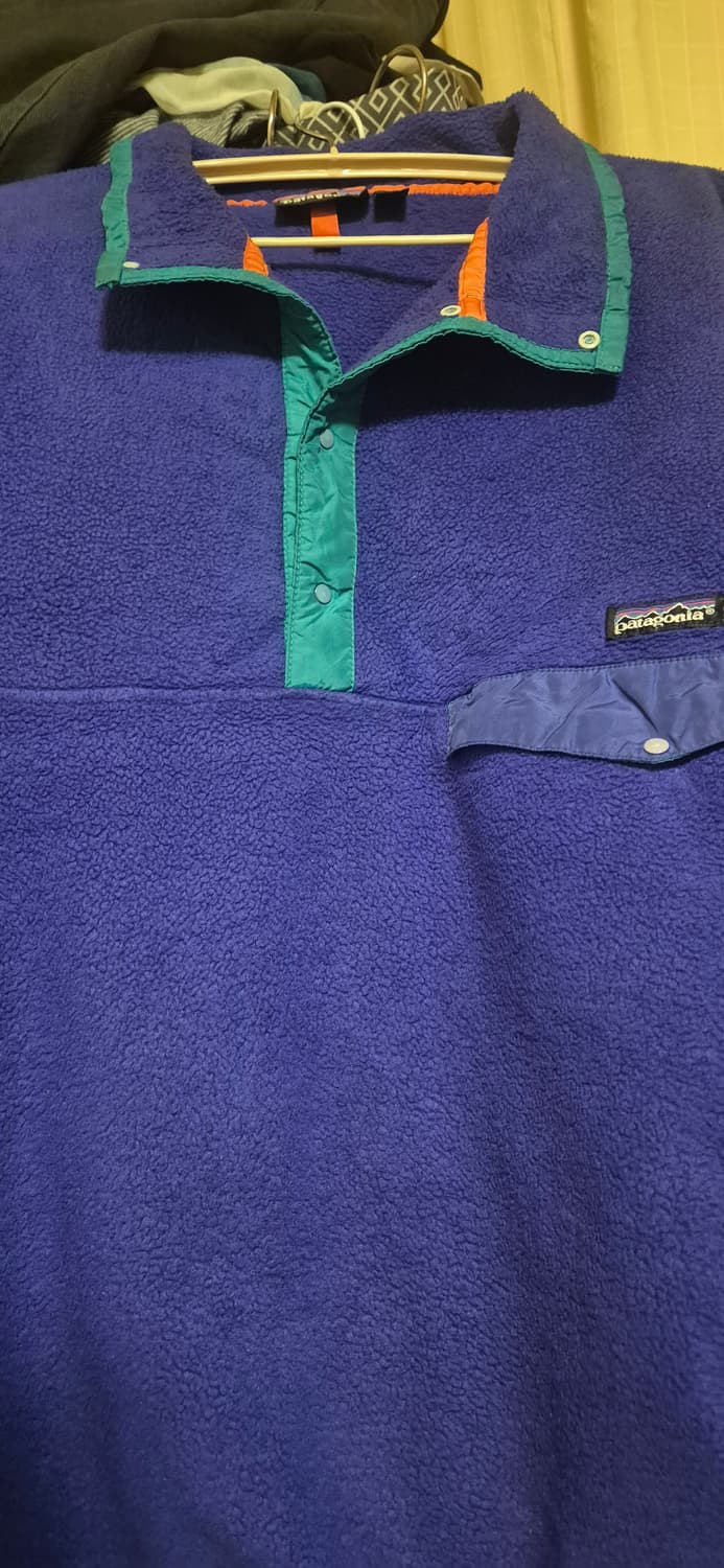 파타고니아 신칠라  퍼플블루/틸  USA  2xl xxl 상품이미지6