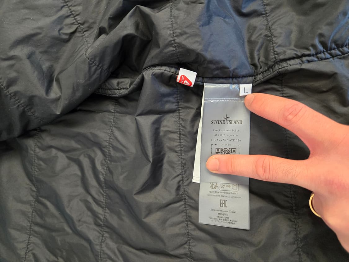 (새상품) 스톤아일랜드 나일론 자켓 상품이미지6