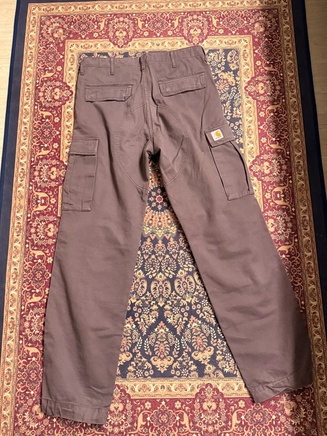 [30X32] 칼하트 레귤러 팬츠 퍼플 상품이미지1