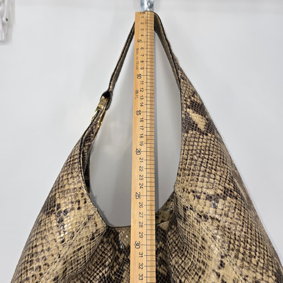 MICHAEL KORS 파이톤 호보백 상품이미지2