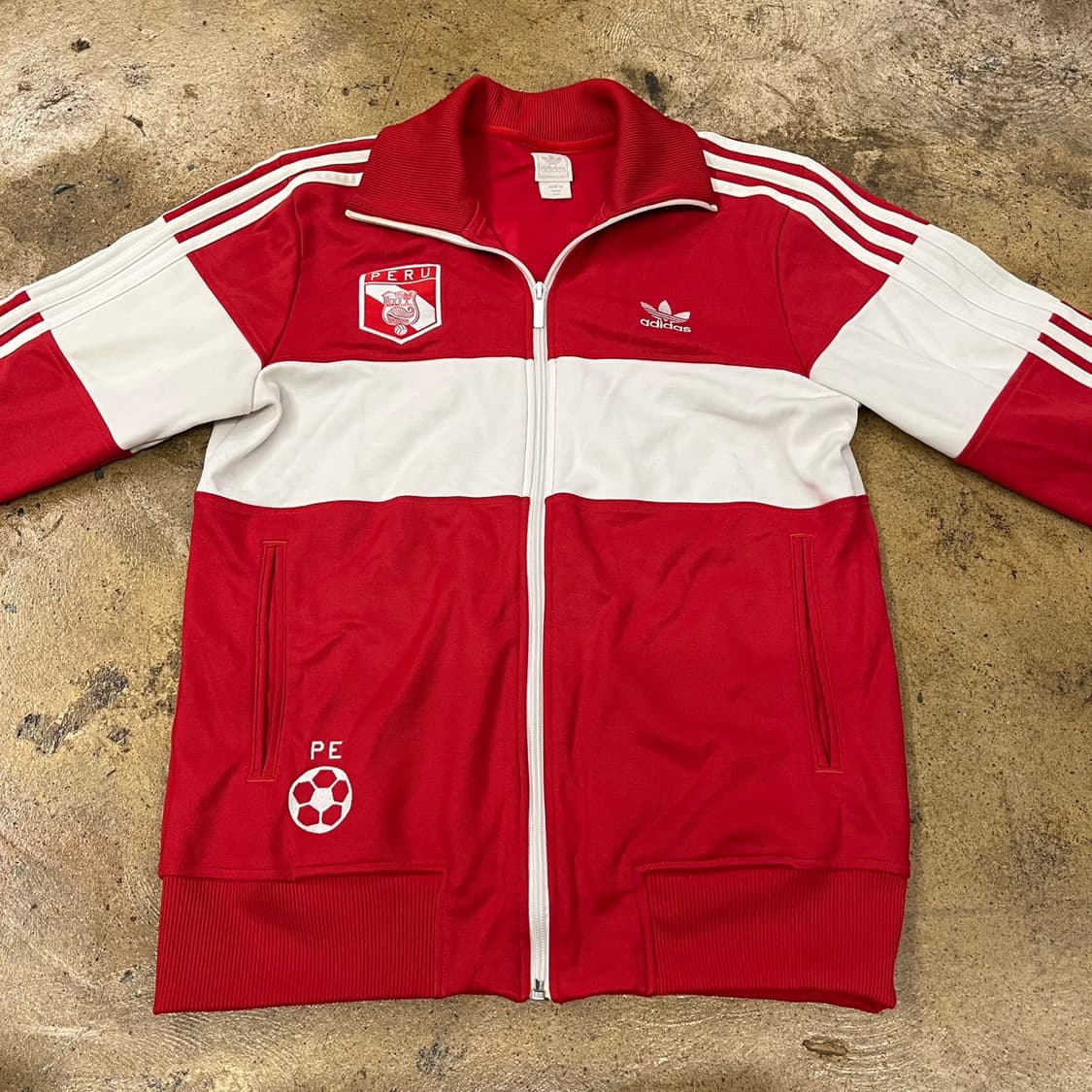 아디다스 페루 레드 져지 트랙탑 95 상품이미지3
