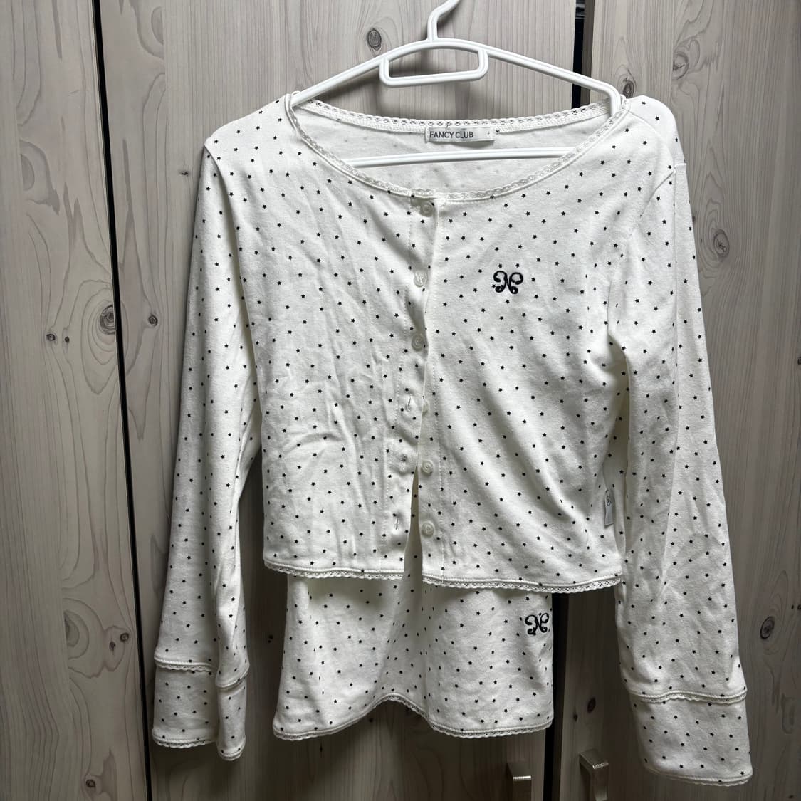 팬시클럽 가디건 나시 세트 상품이미지4