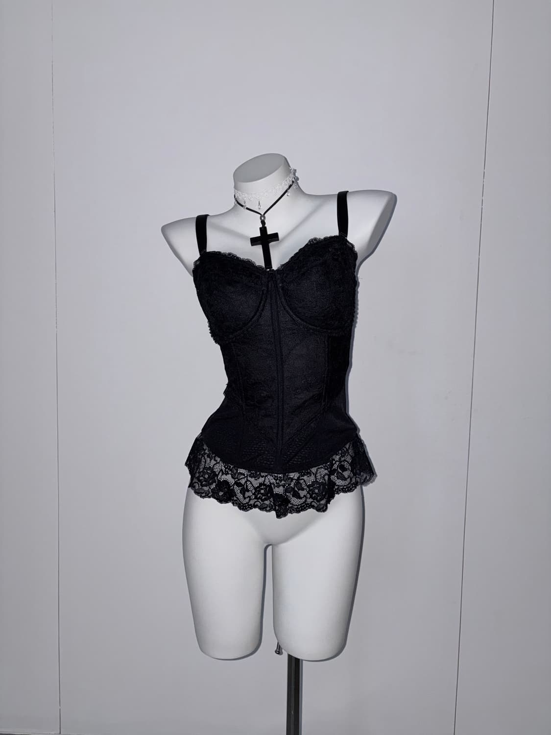 세실맥비 로맨틱고스 4피스 코르셋 코디세트 상품이미지7