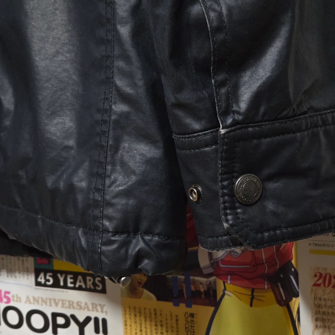 코치 왁스 코팅 밀리터리 필드 자켓 상품이미지8