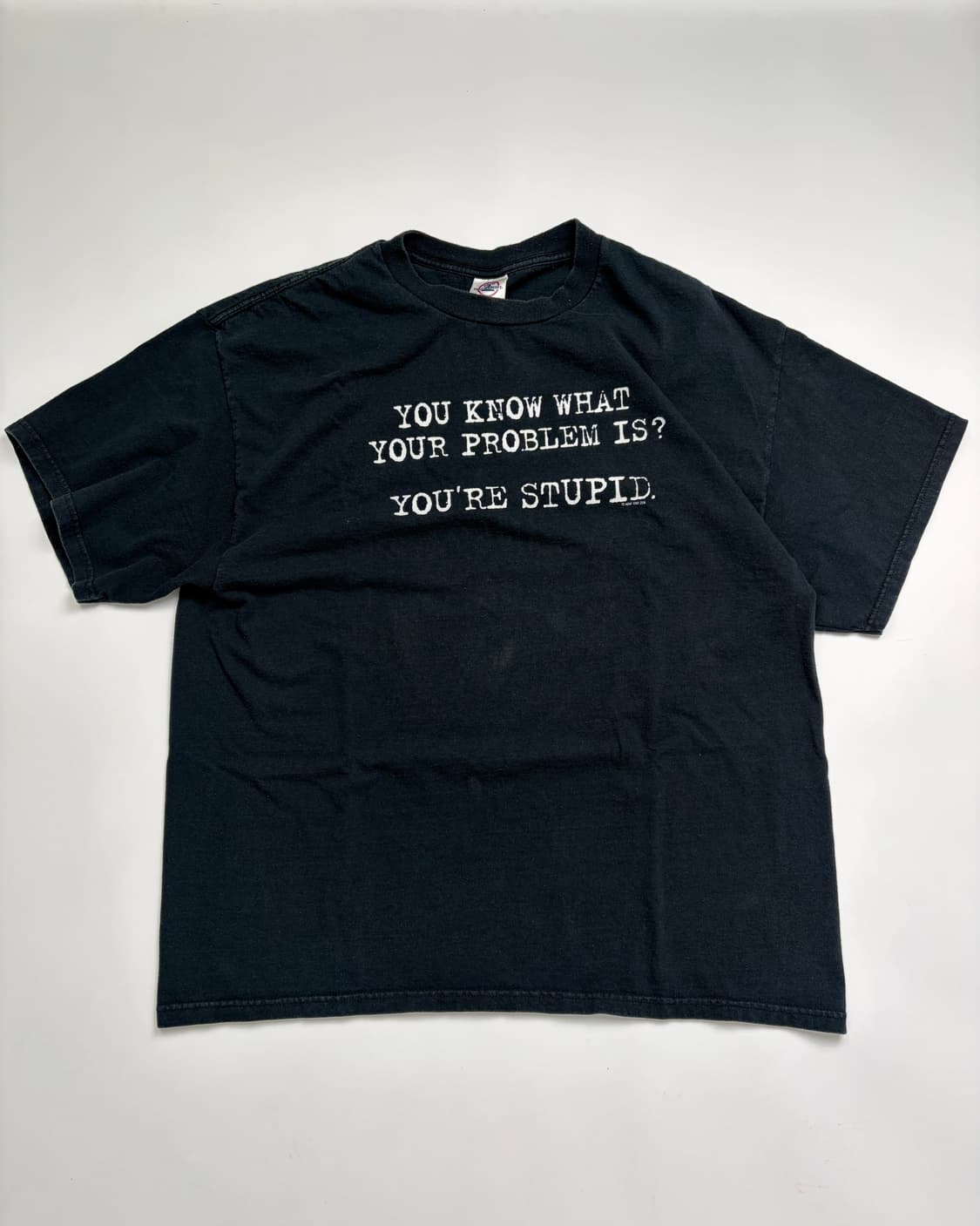 00s You're Stupid Tee (black) 상품이미지1