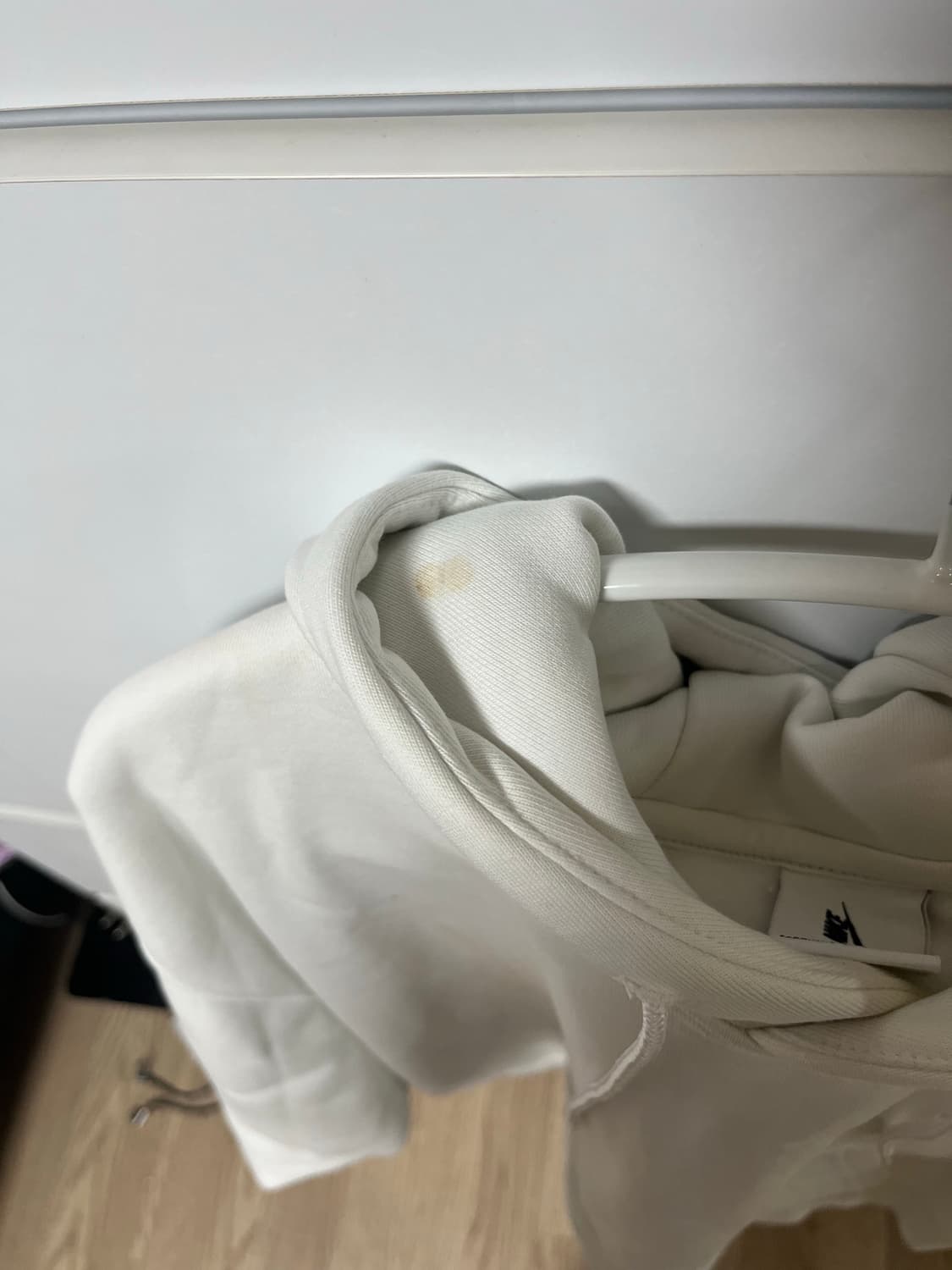 나이키 솔로스우시 화이트 후드티 XL 상품이미지3