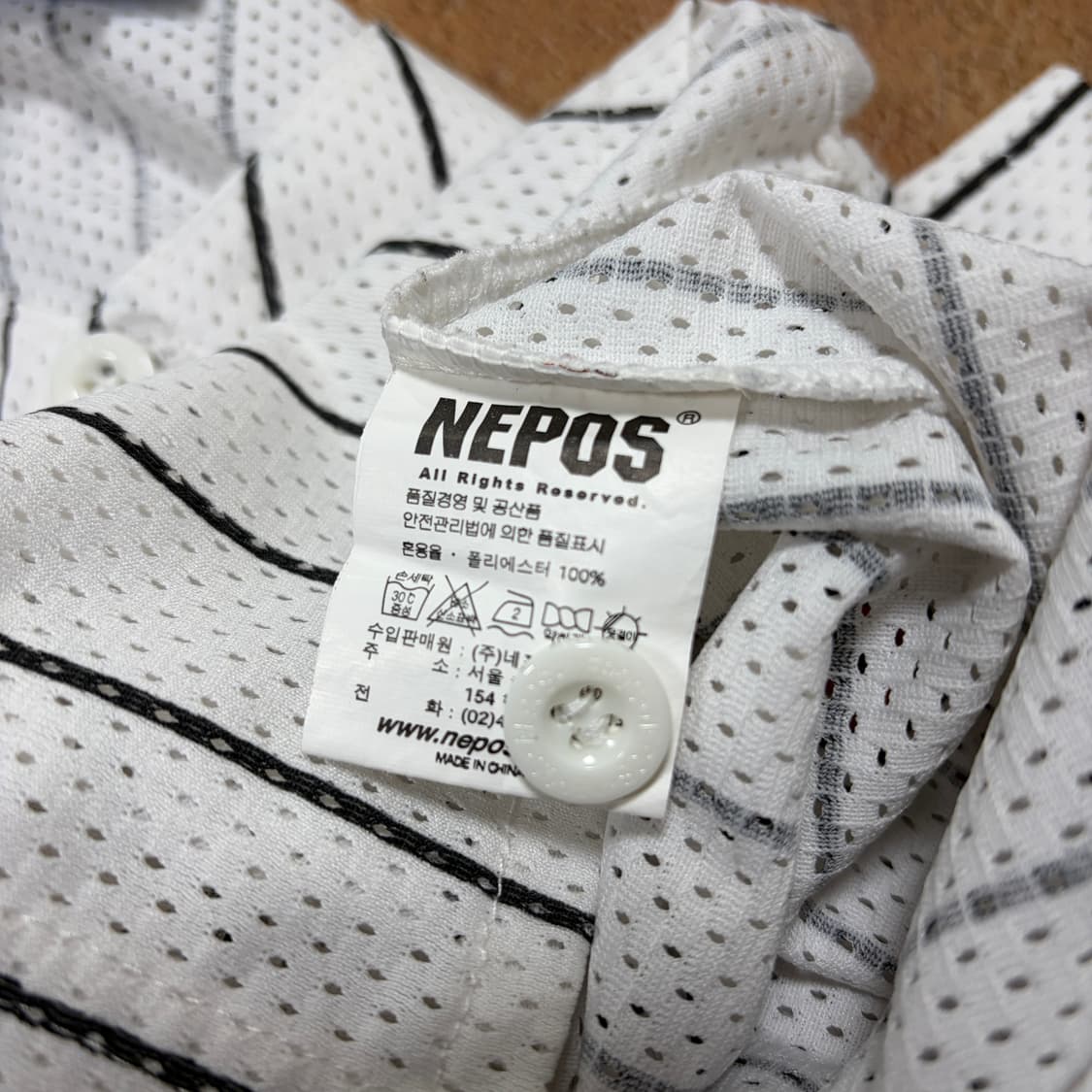 네포스 올드스쿨 롯데자이언트 유니폼 상품이미지5