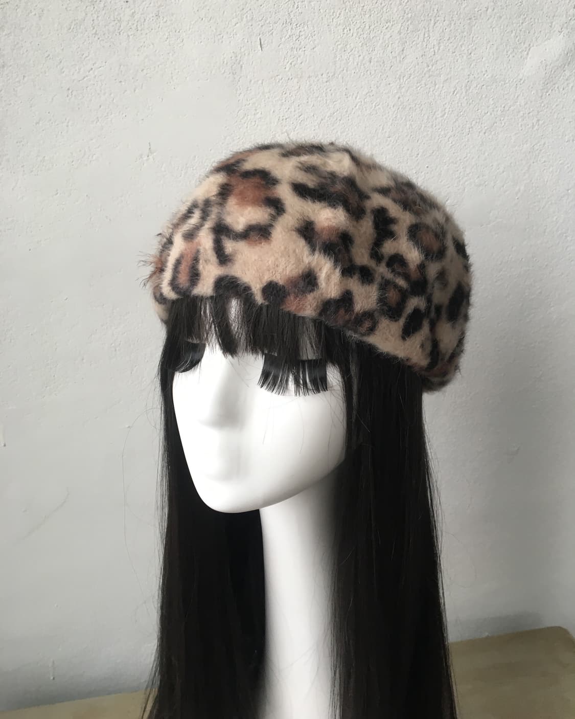  leopard pattern beret 상품이미지2