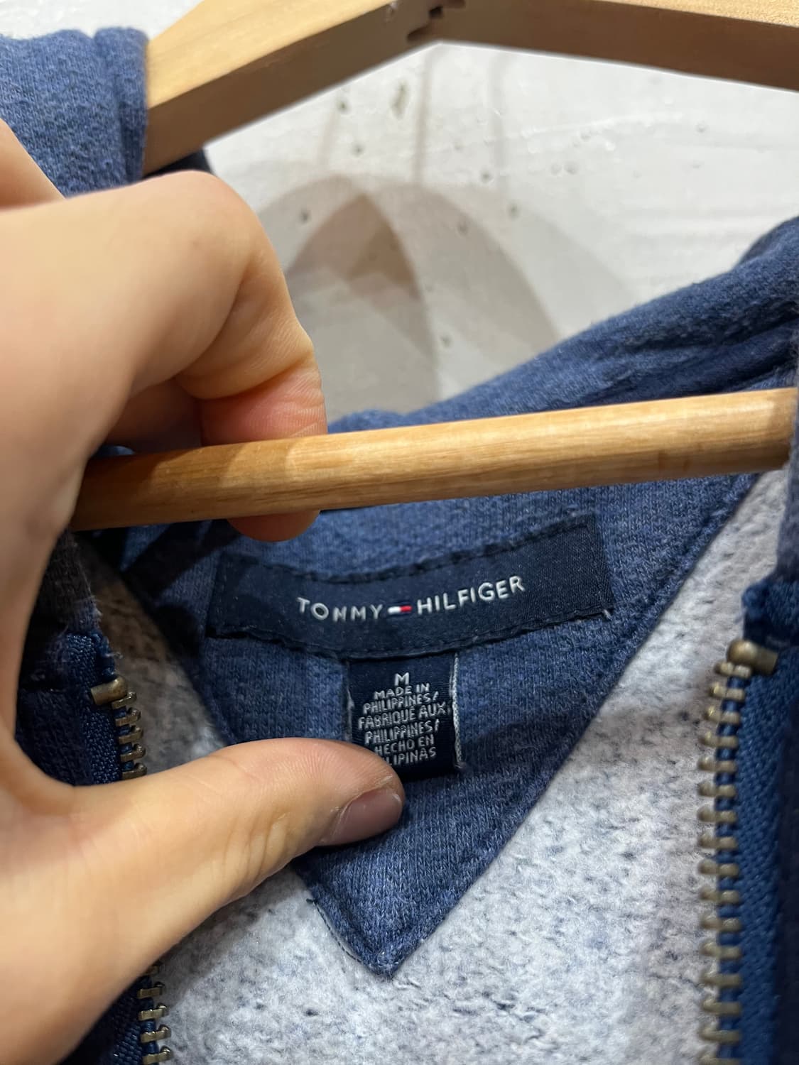타미힐피거 자수 후드집업  상품이미지5