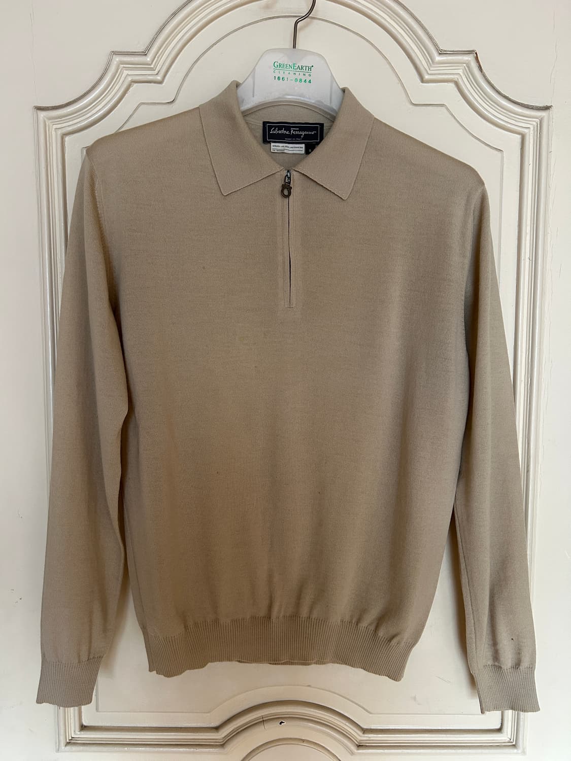 페라가모 반집업 니트 상품이미지1