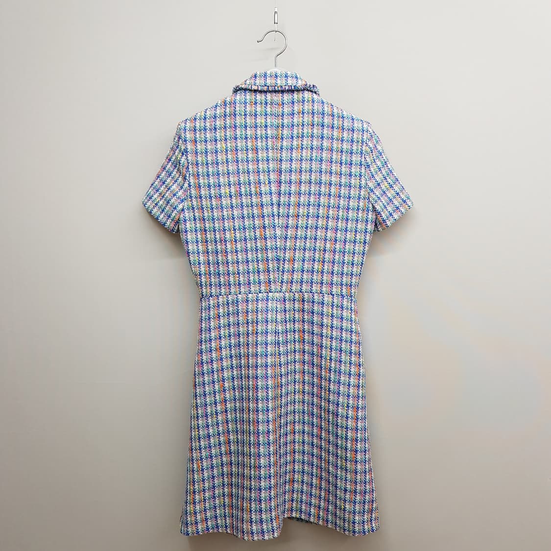 마쥬 MAJE  멀티 컬러 트위드 반팔 원피스 36사이즈 상품이미지5