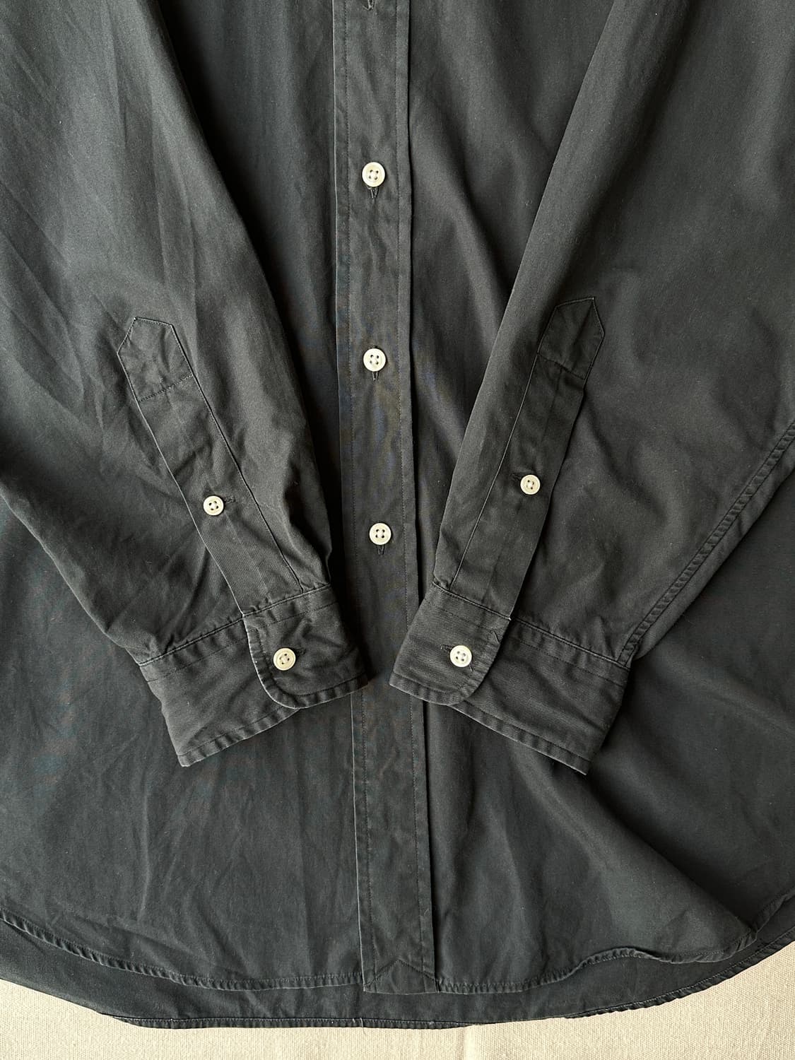 폴로 랄프로렌 블레이크 포플린 셔츠 블랙 L 상품이미지4