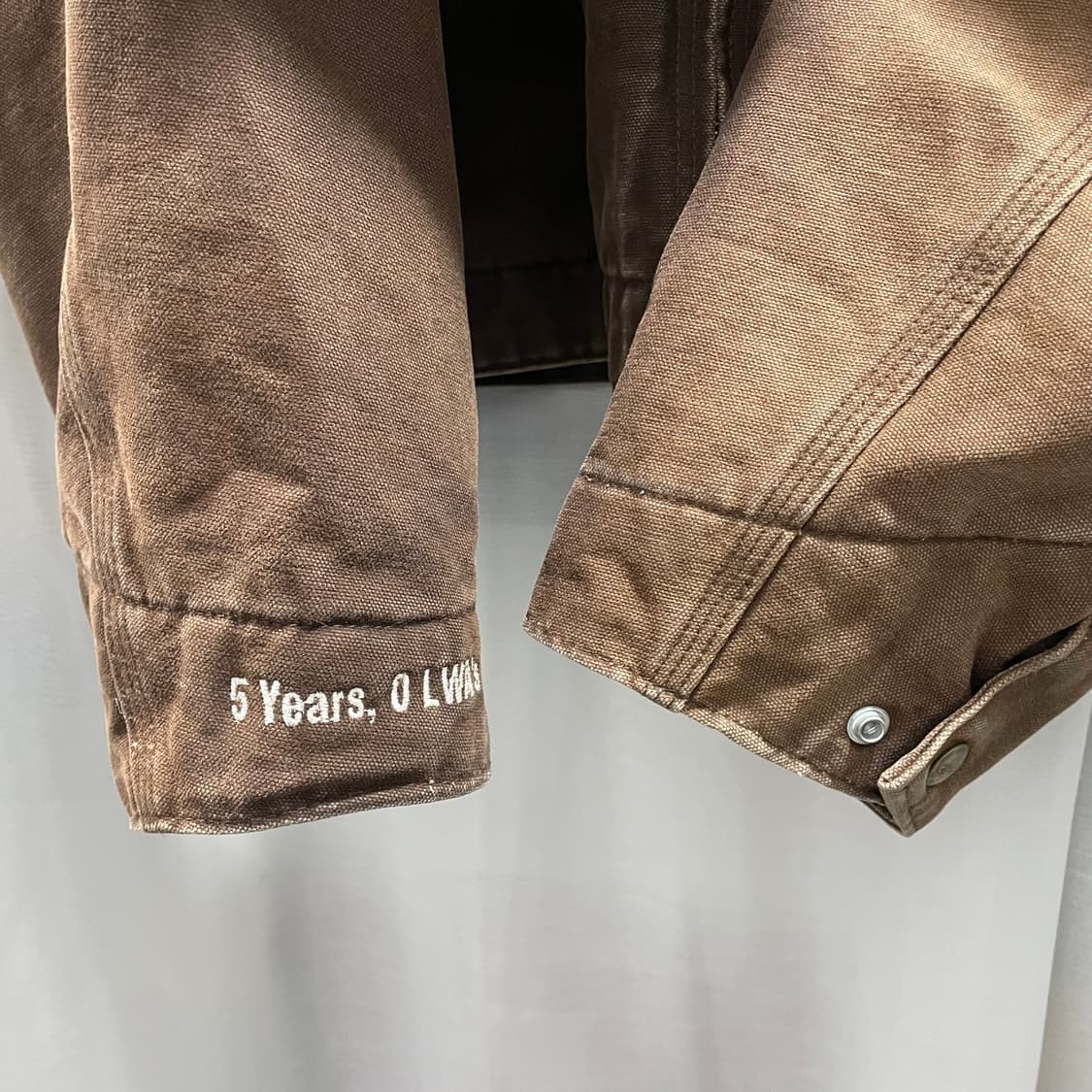 칼하트/ J97 디트로이트 자켓 다크브라운/ 2XL 상품이미지7