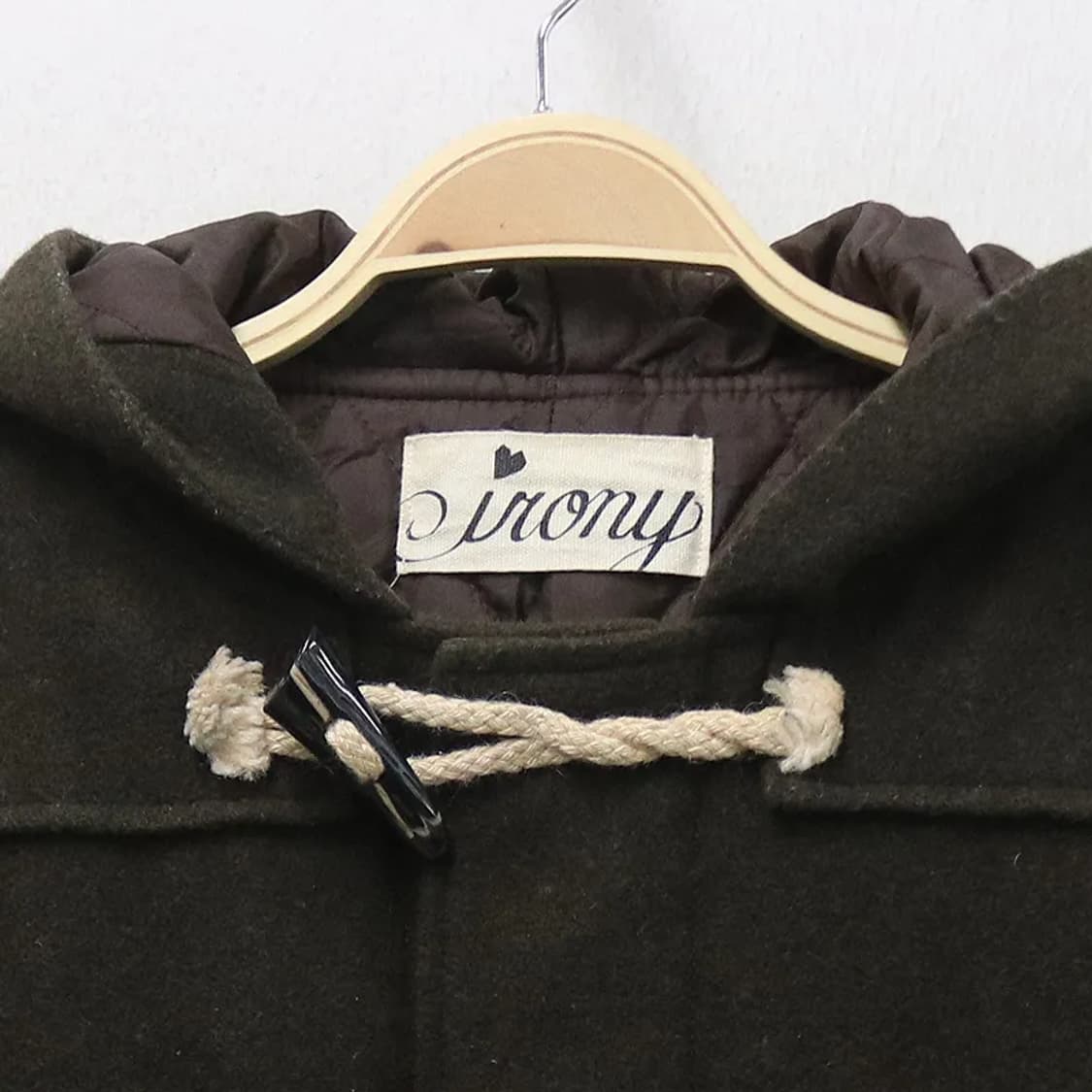 IRONY 숏 울 혼방 떡볶이 코트 63592 상품이미지3