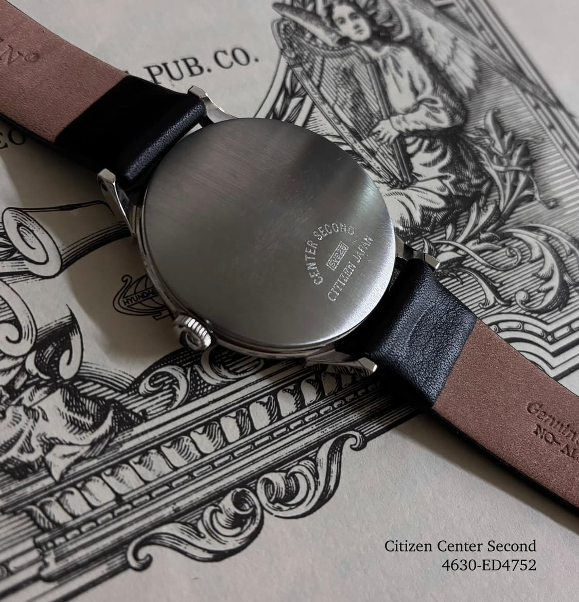 CITIZEN Center Second Vintage Watch 상품이미지4