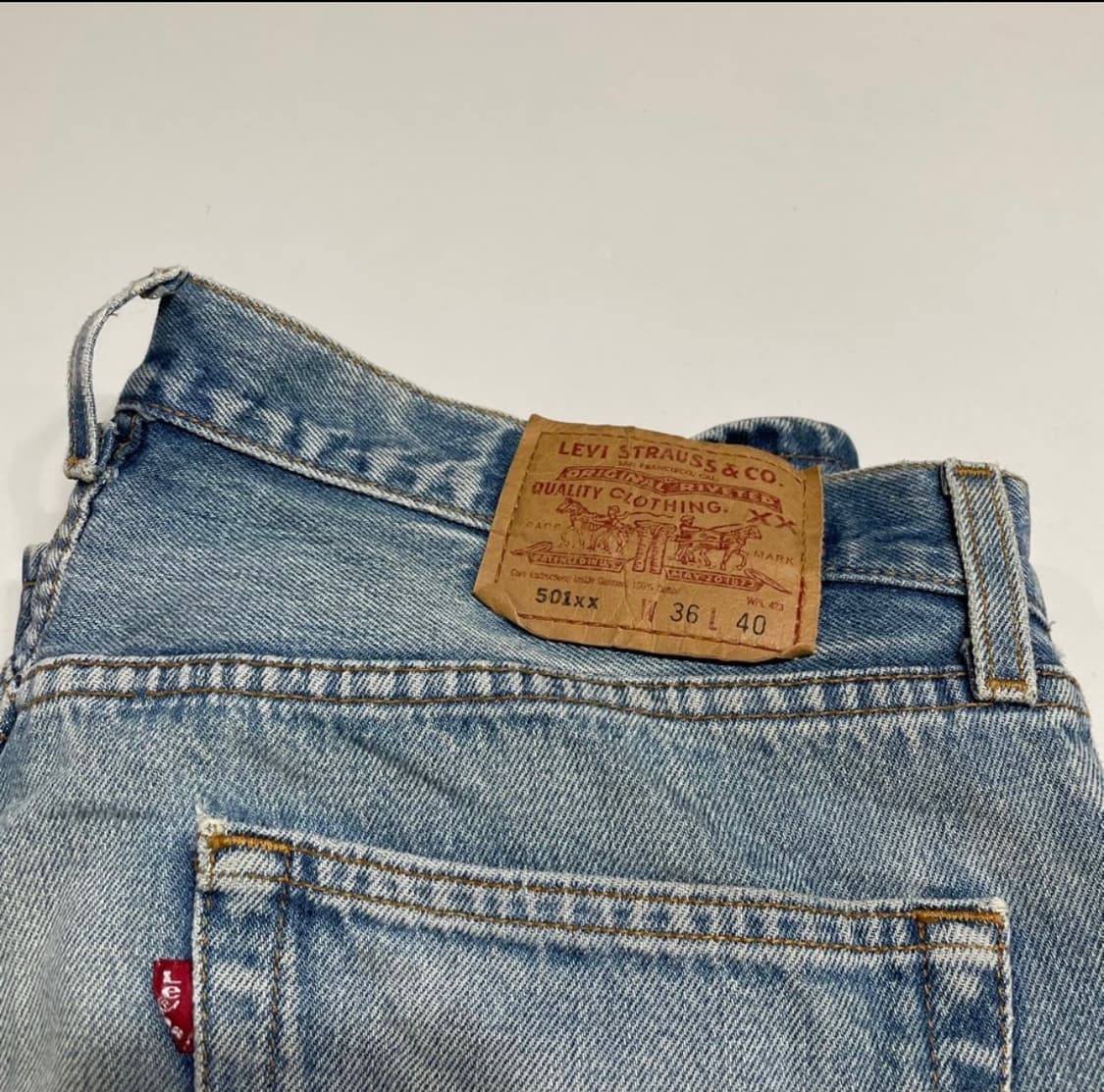 리바이스 501 데님팬츠 상품이미지2