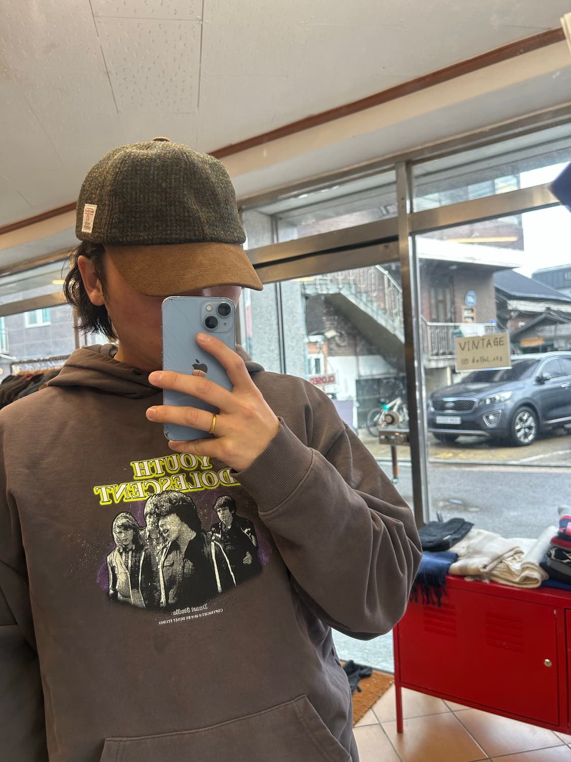 Series(시리즈) 해리스트위드 울 볼캡 상품이미지6