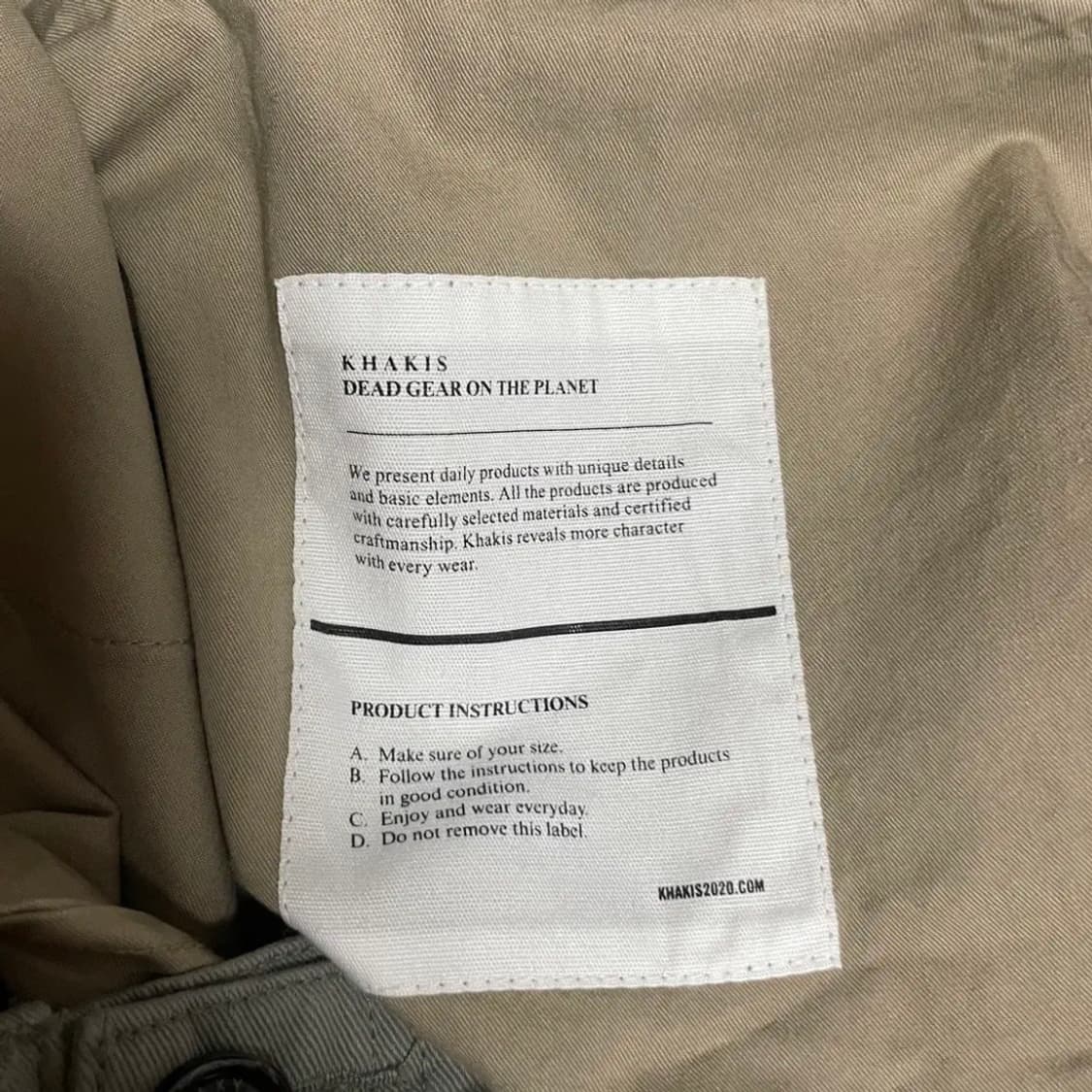 카키스 khakis 하이커 쇼츠 (그레이, L)  상품이미지6