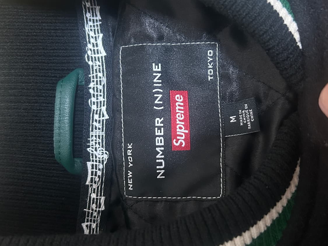 슈프림 넘버나인 바시티 자켓 M사이즈 상품이미지4