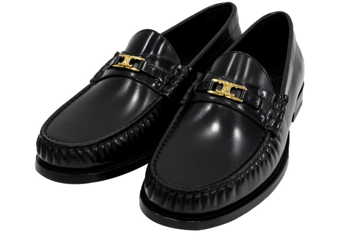 셀린느 남성 트리옹프 루코 로퍼 41 (260mm) 블랙 상품이미지1