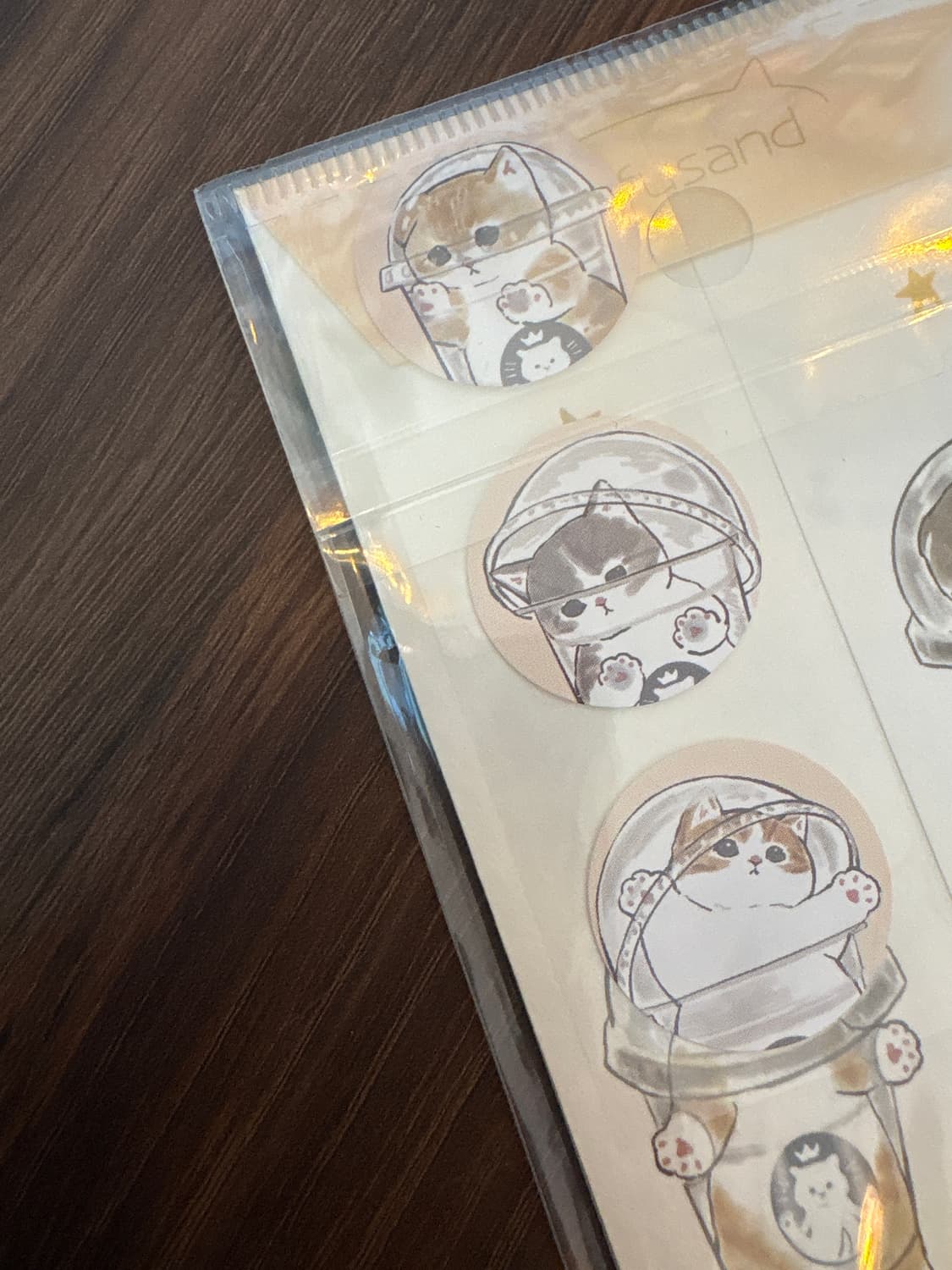 모프샌드 봉투+스티커 세트(카페) 상품이미지2