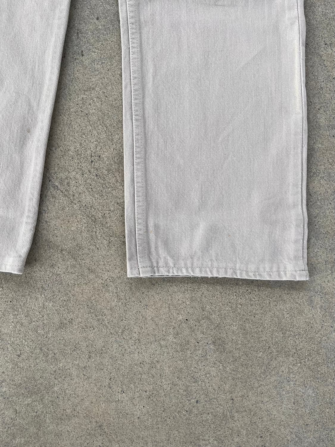 90s 빈티지 리바이스 509 데님 팬츠 베이지 상품이미지6