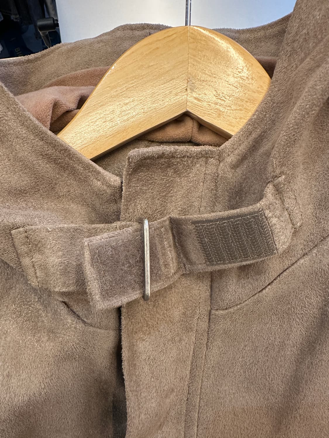 g-man authentic 스웨이드 후드 점퍼 자켓 상품이미지4