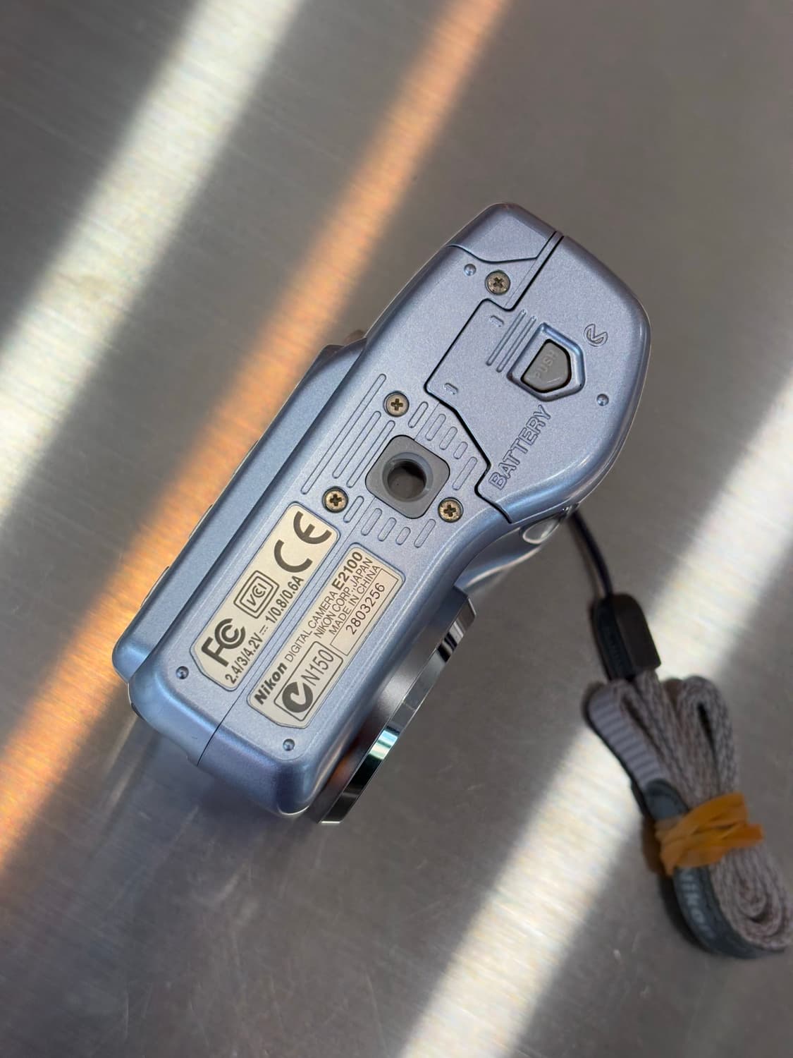 날짜표시)니콘 쿨픽스 2100 블루 빈티지디카 상품이미지7