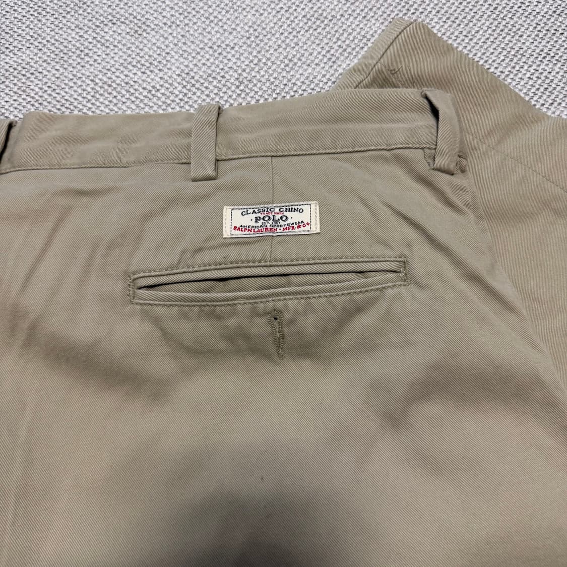 폴로 랄프로렌 코튼 와이드 팬츠 상품이미지5