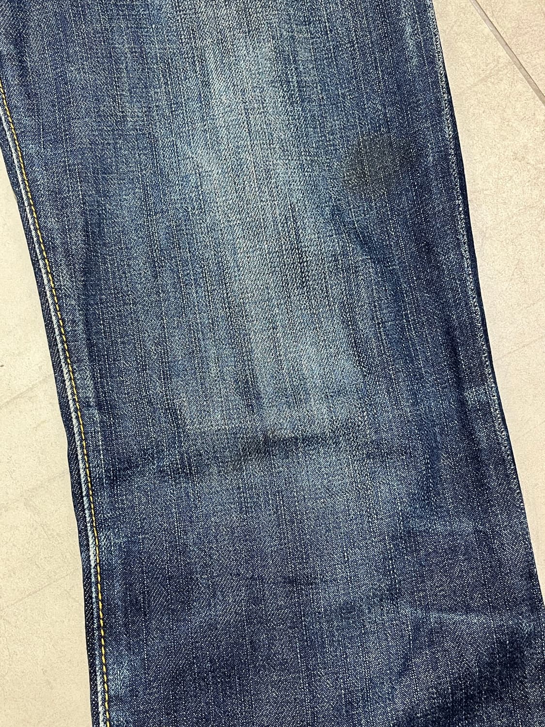 일본 빈티지 RUDIE’S 레터링 프린팅 와이드 데님 팬츠 상품이미지9