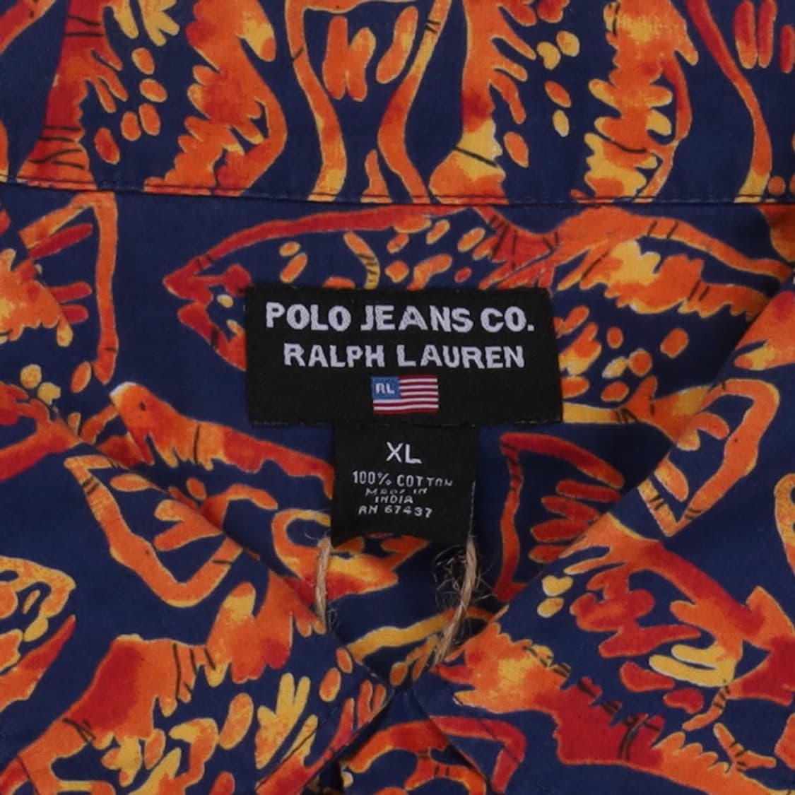 90’s USA Polo Jeans  Pattern Half Shirt  상품이미지7