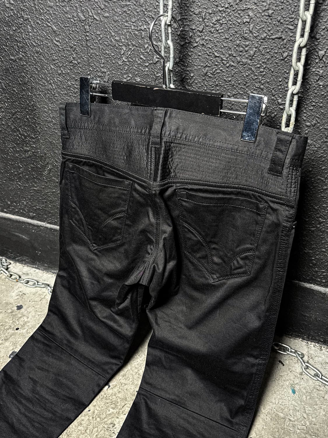 Black Slim Biker Pants 상품이미지9