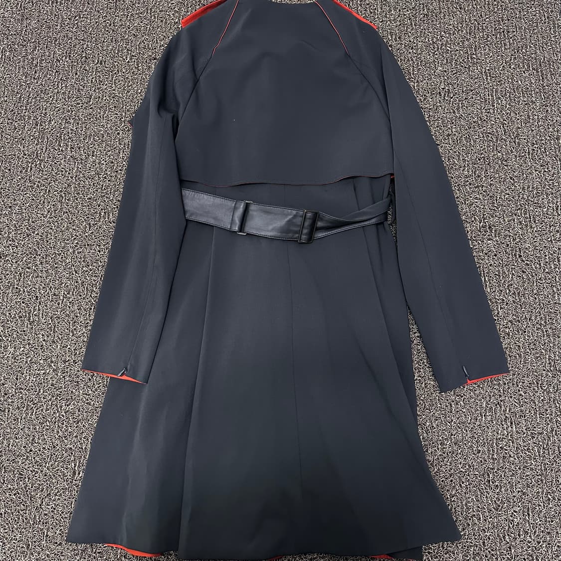 MINE 마인 한섬 여성 양가죽 코트 자켓 블랙 88사이즈 상품이미지5