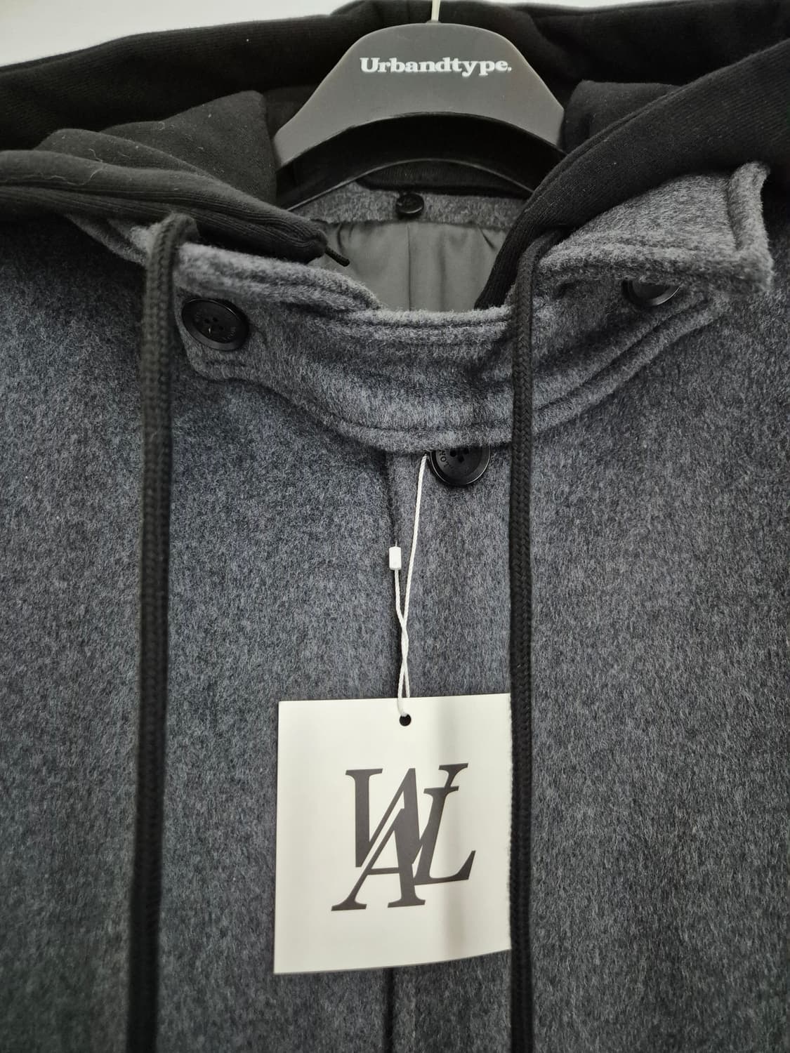 WOOALONG.우알롱.후드롱코트 상품이미지5